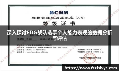 深入探讨EDG战队选手个人能力表现的数据分析与评估