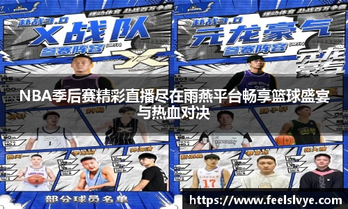 NBA季后赛精彩直播尽在雨燕平台畅享篮球盛宴与热血对决